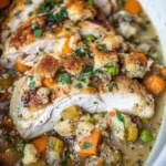 Crock Pot Chicken and Stuffing Dinner