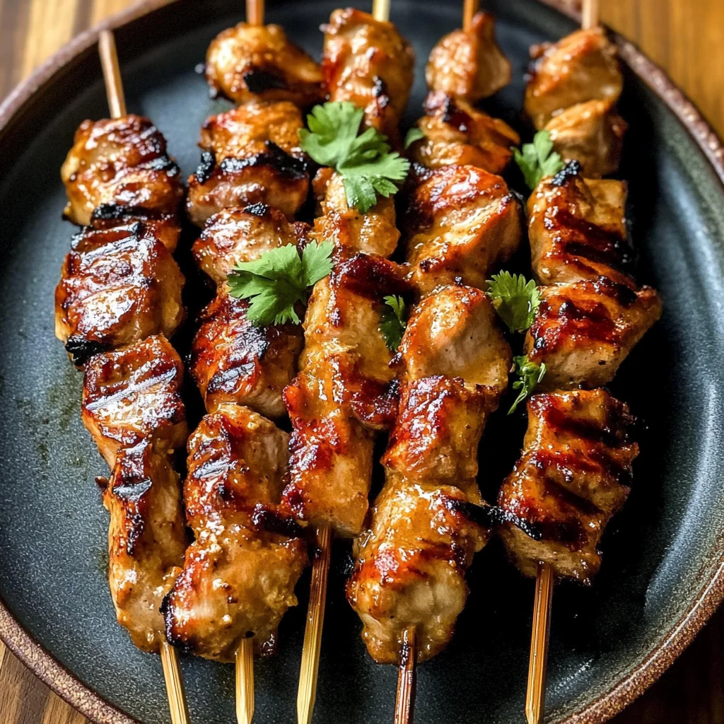 Easy Grilled Thai Chicken Skewers: An Amazing Ultimate Recipe