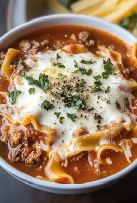 Easy Lasagna Soup Recipe