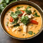 Easy Thai Coconut Chicken Soup