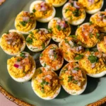 Elote Deviled Eggs