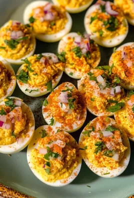 Elote Deviled Eggs