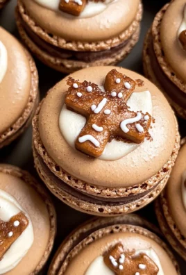 Gingerbread Macarons