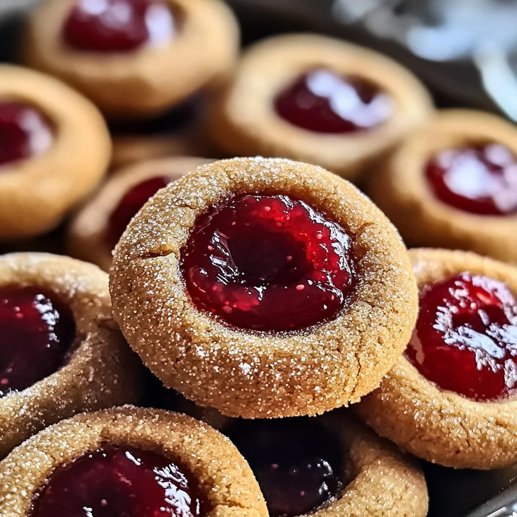 Gingerbread Thumbprint Cookies with Cranberry Jam: An Incredible Ultimate Recipe