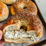 High Protein Cottage Cheese Bagels
