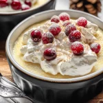 Homemade Eggnog Pudding