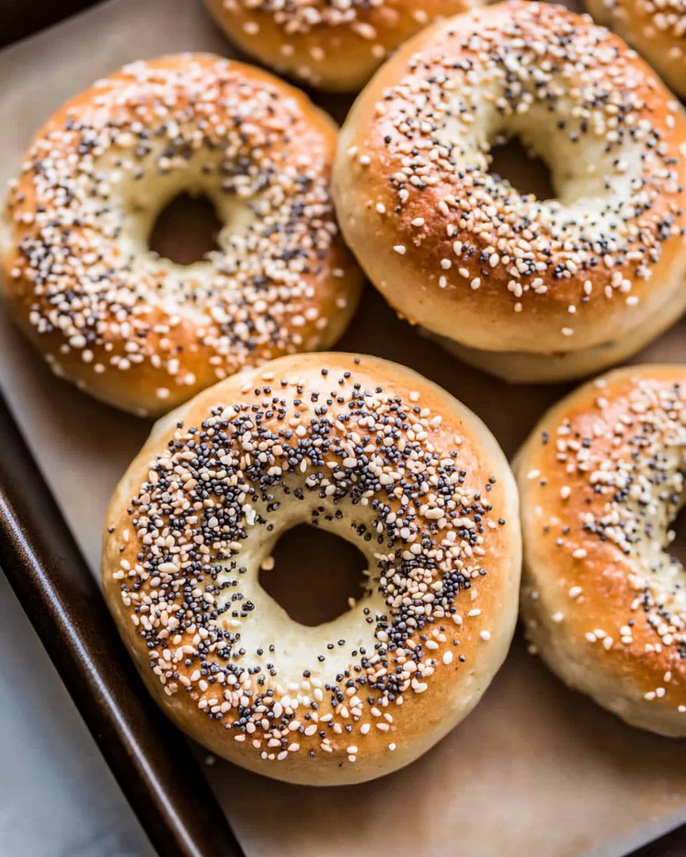 Homemade High Protein Bagels