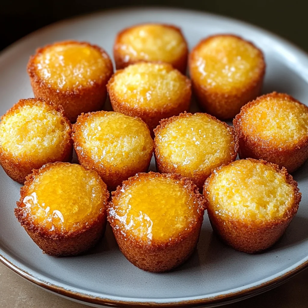 Honey Butter Cornbread Poppers