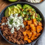 Hot Honey Sweet Potato Beef Bowls Recipe
