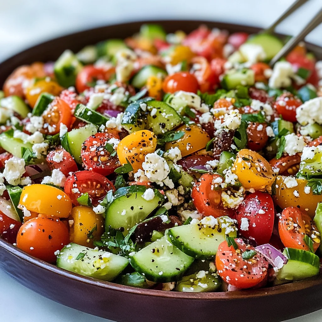 Mediterranean Chopped Salad