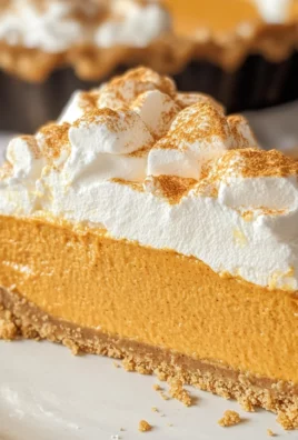 No Bake Marshmallow Pumpkin Pie