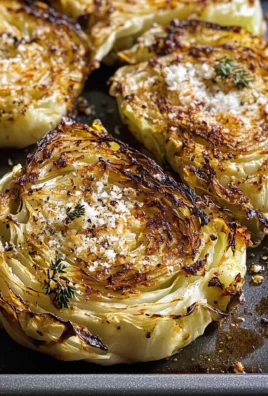 Oven Roasted Garlic Cabbage Steaks