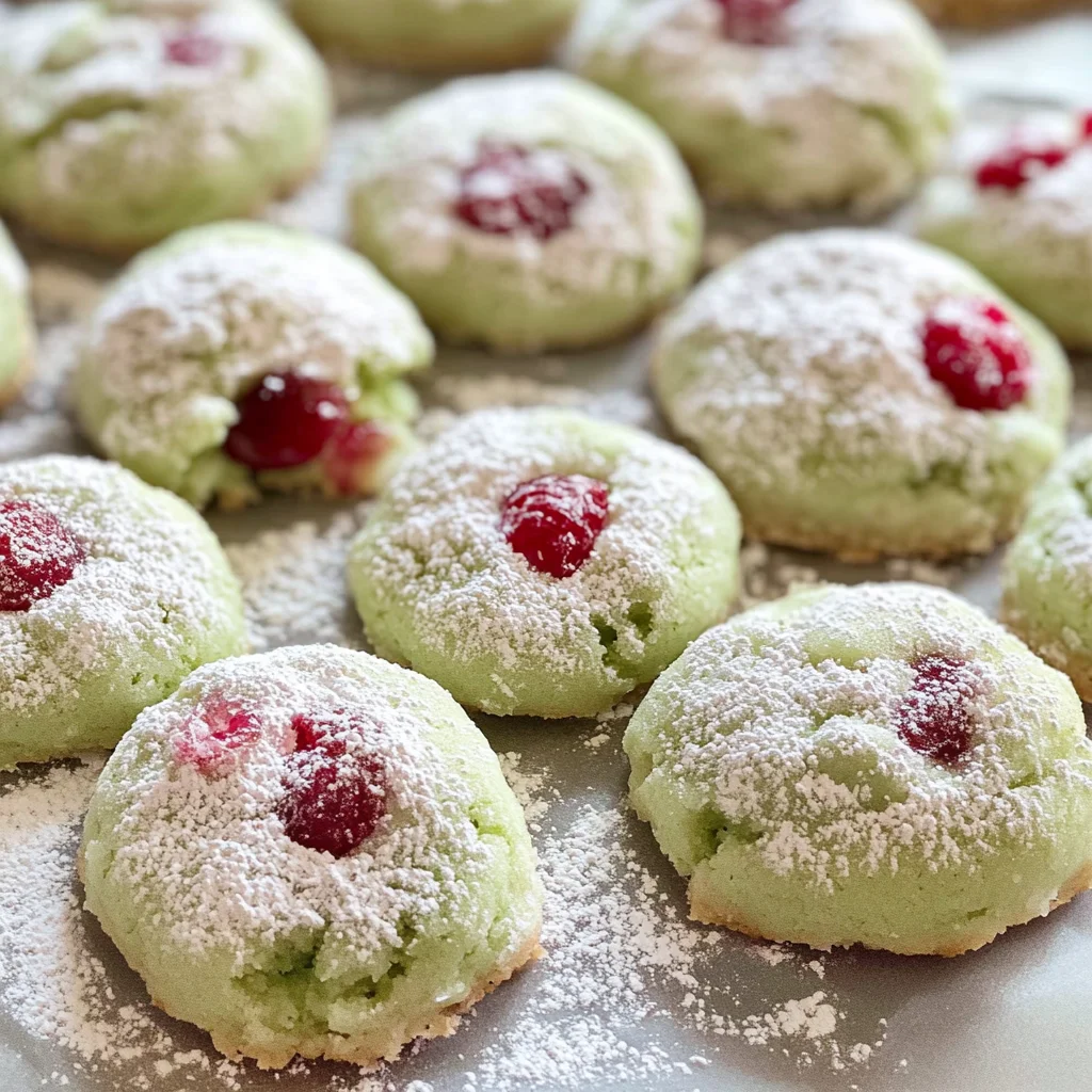 Pistachio Cherry Meltaways