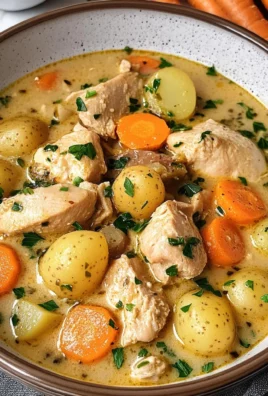 Rich and hearty chicken stew