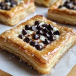 Ricotta Chocolate Chip Pastry Squares