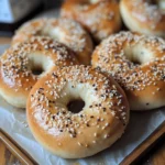 Schnelle Protein-Bagels