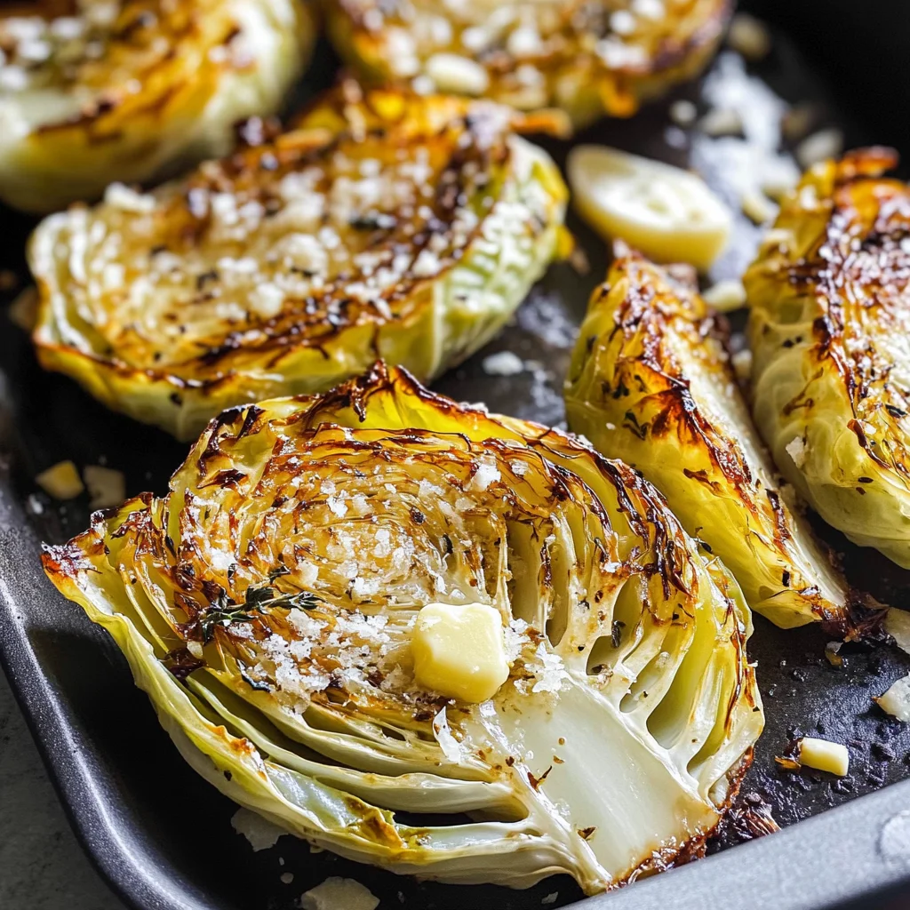 Simple Roasted Cabbage