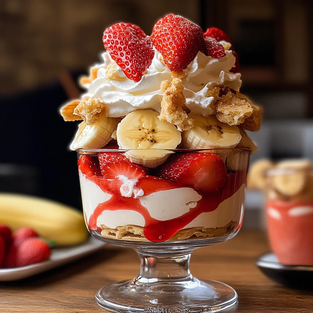Strawberry Banana Pudding Dream