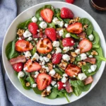Strawberry Spinach Salad
