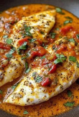 Tilapia in Roasted Pepper Sauce