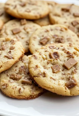 Toffee Butter Icebox Cookies