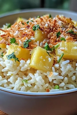 Tropical Coconut Pineapple Rice