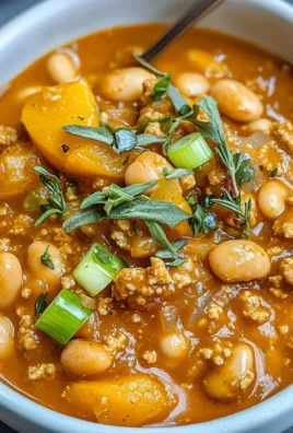 White Bean Pumpkin Chili