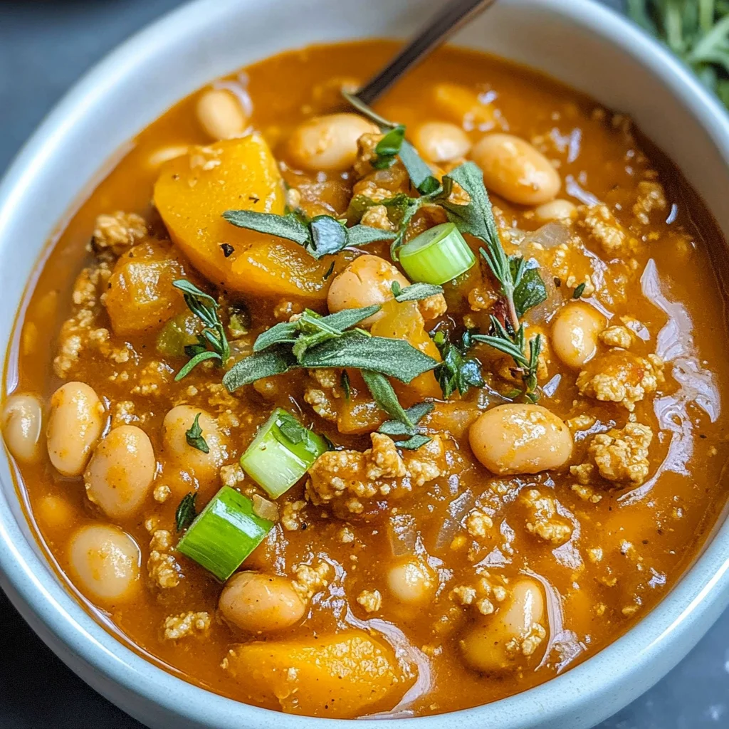 White Bean Pumpkin Chili