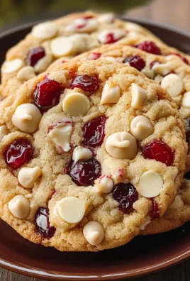 White Chocolate Cranberry Cookies