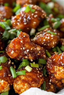 Air Fryer Sesame Cauliflower Wings