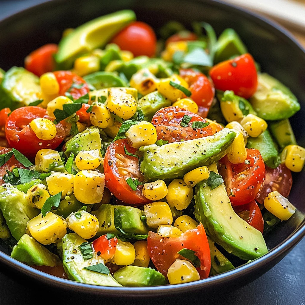Avocado Corn Salad