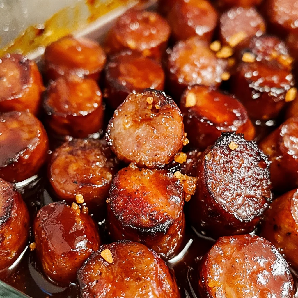 BBQ Sausage Bites