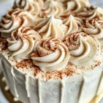 Best Christmas Spice Cake with Eggnog Buttercream