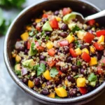 Black Bean Quinoa Salad Recipe