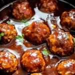 Braised Meatballs in Red Wine Gravy