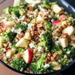 Broccoli Apple Quinoa Salad