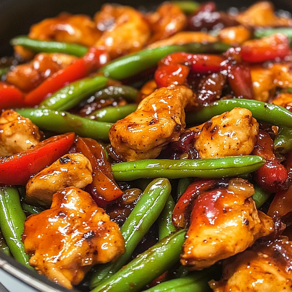 Chicken and Green Bean Stir Fry