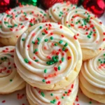 Christmas Sugar Cookies (Crumbl Copycat)