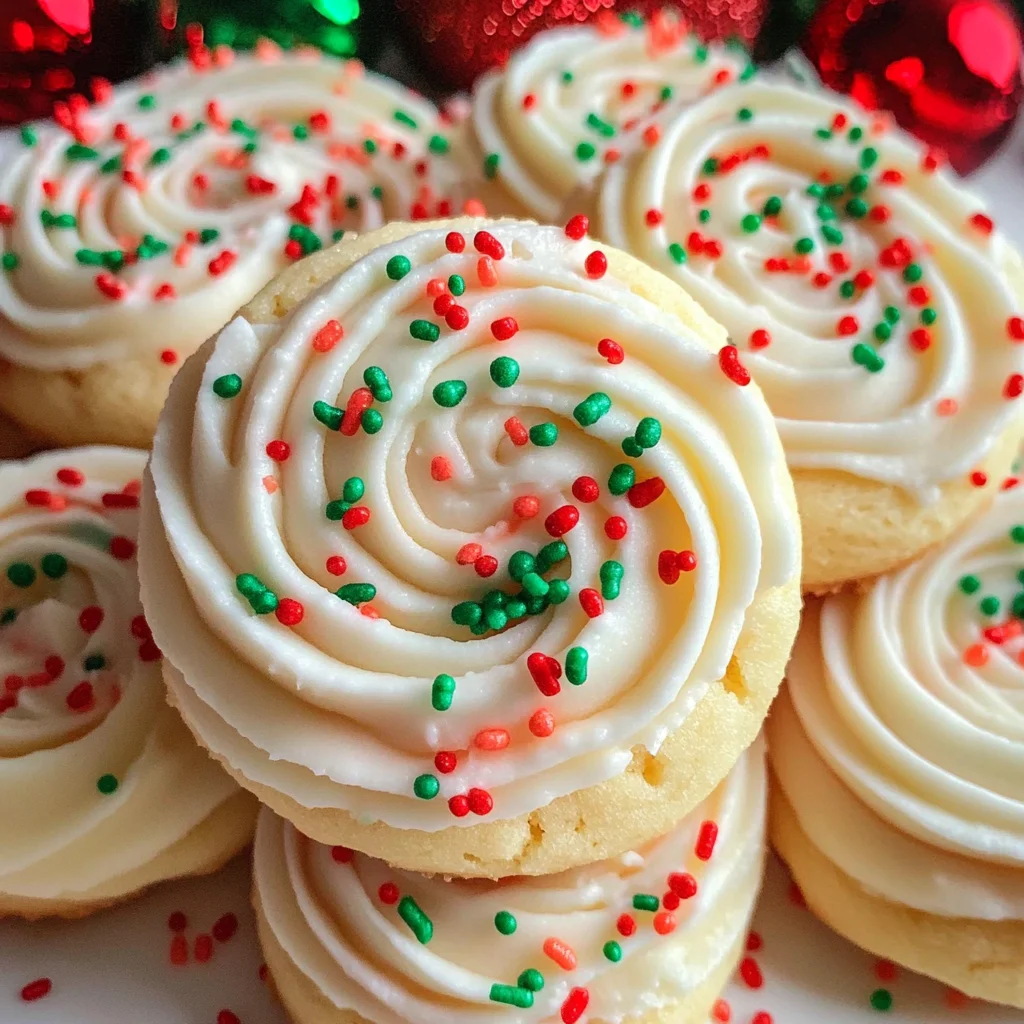 Christmas Sugar Cookies (Crumbl Copycat)