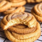 Churro Crinkle Cookies with Cinnamon Sugar