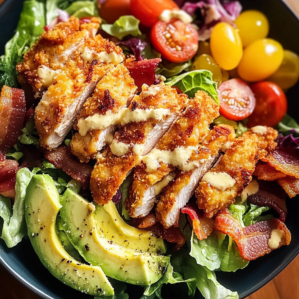Crispy Chicken Salad