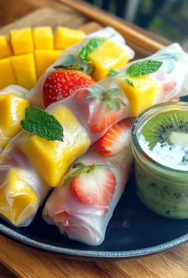 Fruit Spring Rolls