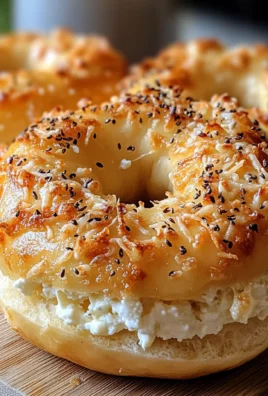 Garlic-Parmesan Cottage Cheese Bagels – Soft, Chewy & High-Protein
