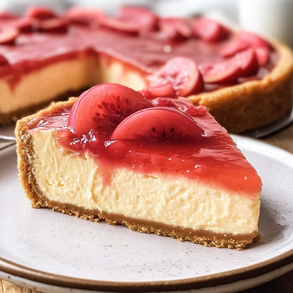 Guava Cheesecake
