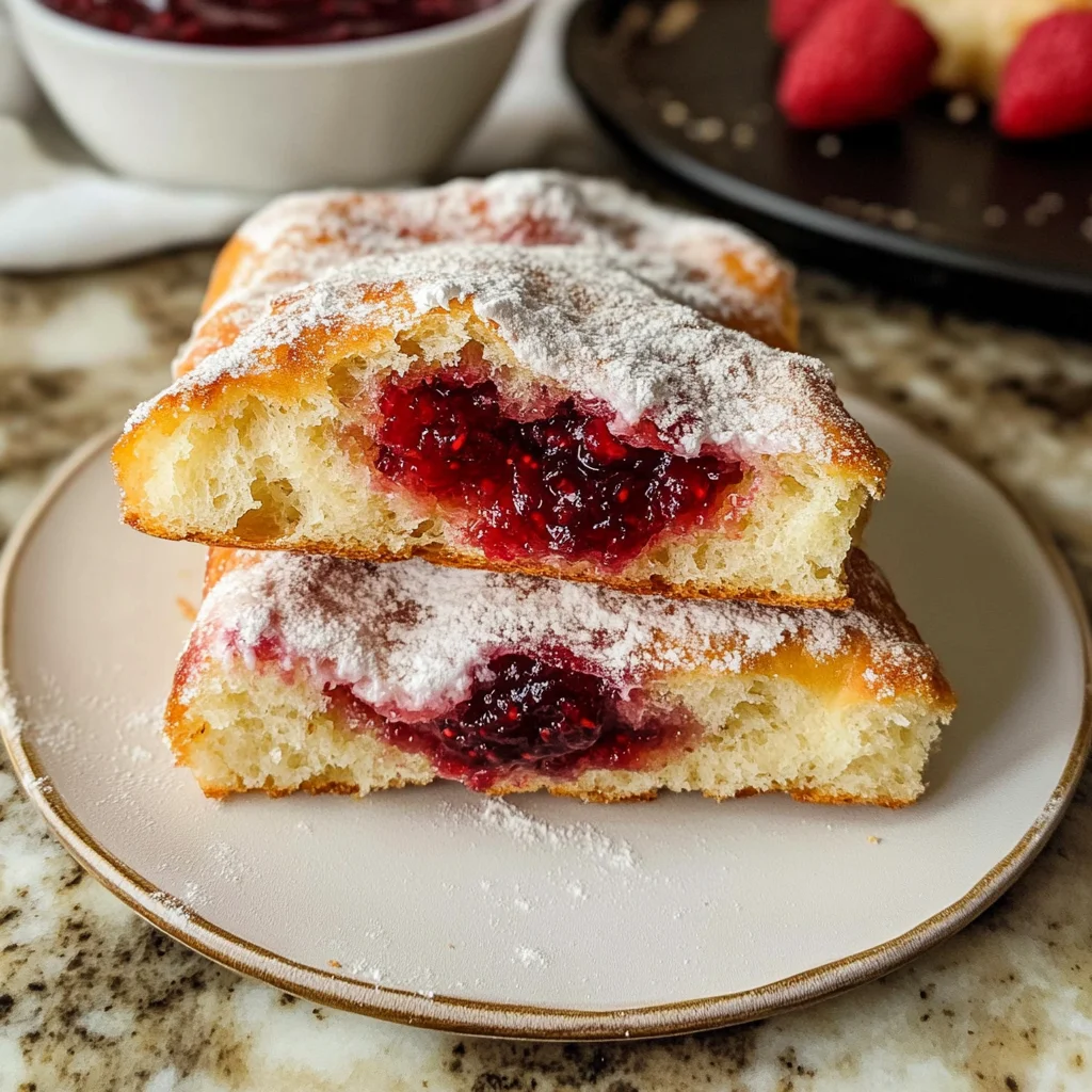 Homemade Jam Donut Focaccia