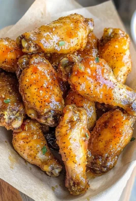 Honey Lemon Pepper Wings