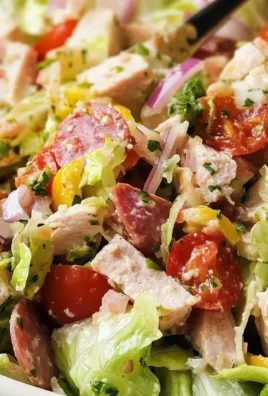Italian Grinder Salad (Chopped Sub Salad)
