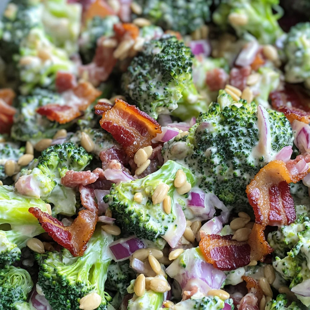 Keto Broccoli Salad Recipe