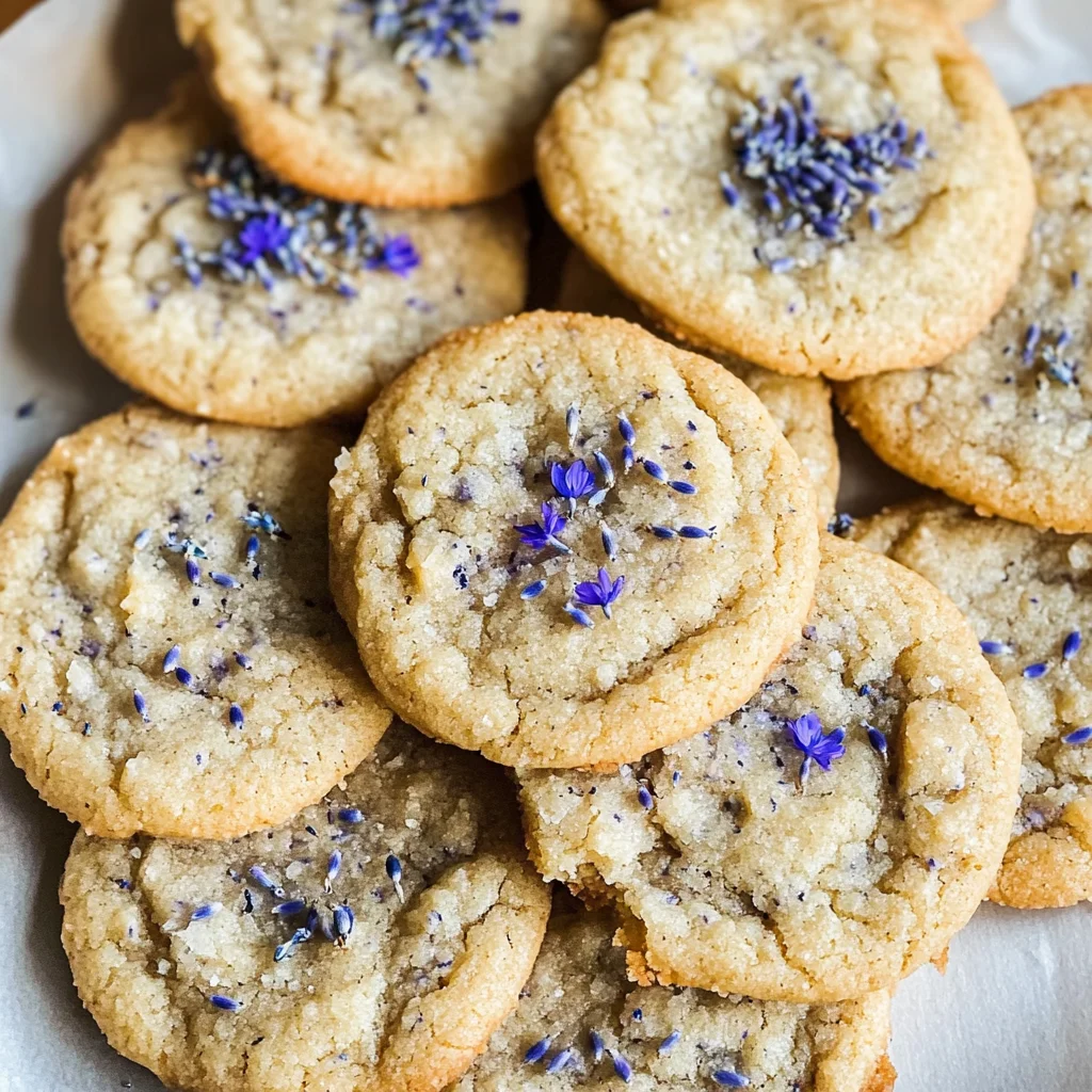 Lavender Earl Grey Cookies Recipe