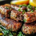 Lebanese Kafta: Juicy Herb-Infused Patties You’ll Love